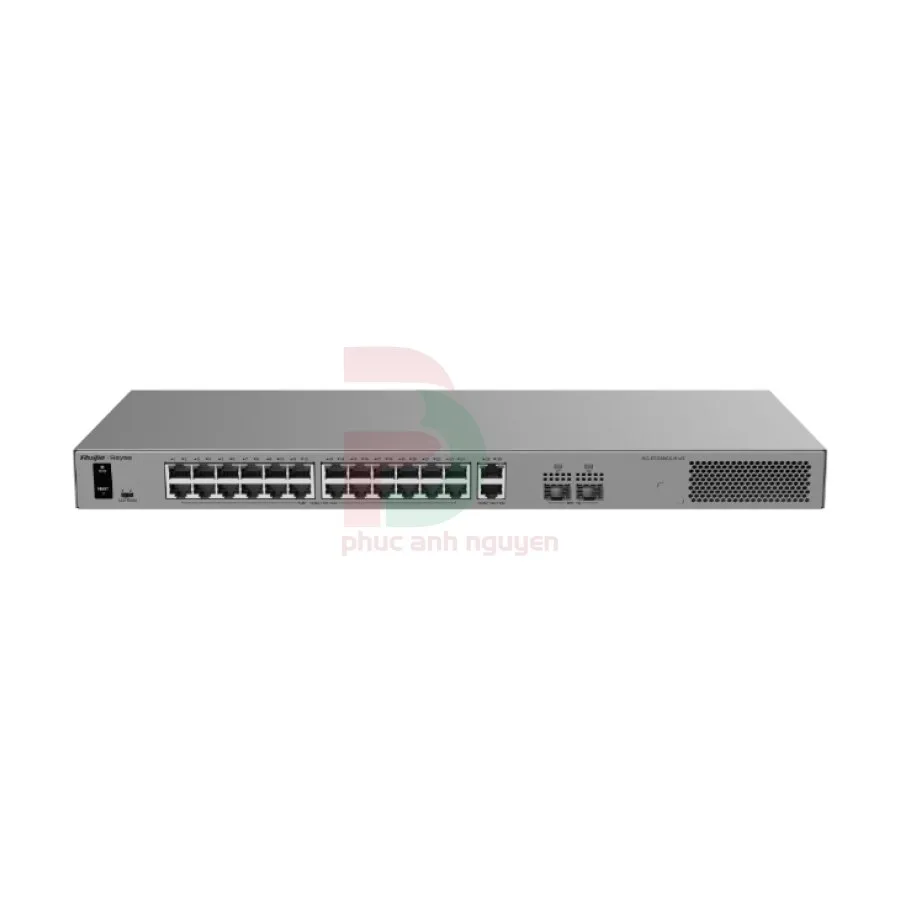 Switch PoE thông minh 26 cổng Ruijie RG-ES228GS-P-V2 Switch PoE thông minh 26 cổng Ruijie RG-ES228GS-P-V2