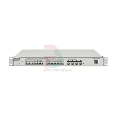 Layer 2 Smart PoE Managed Switch 24 Cổng 10/100/1000BASE-T Ruijie RG-NBS3200-24GT4XS-P-V2