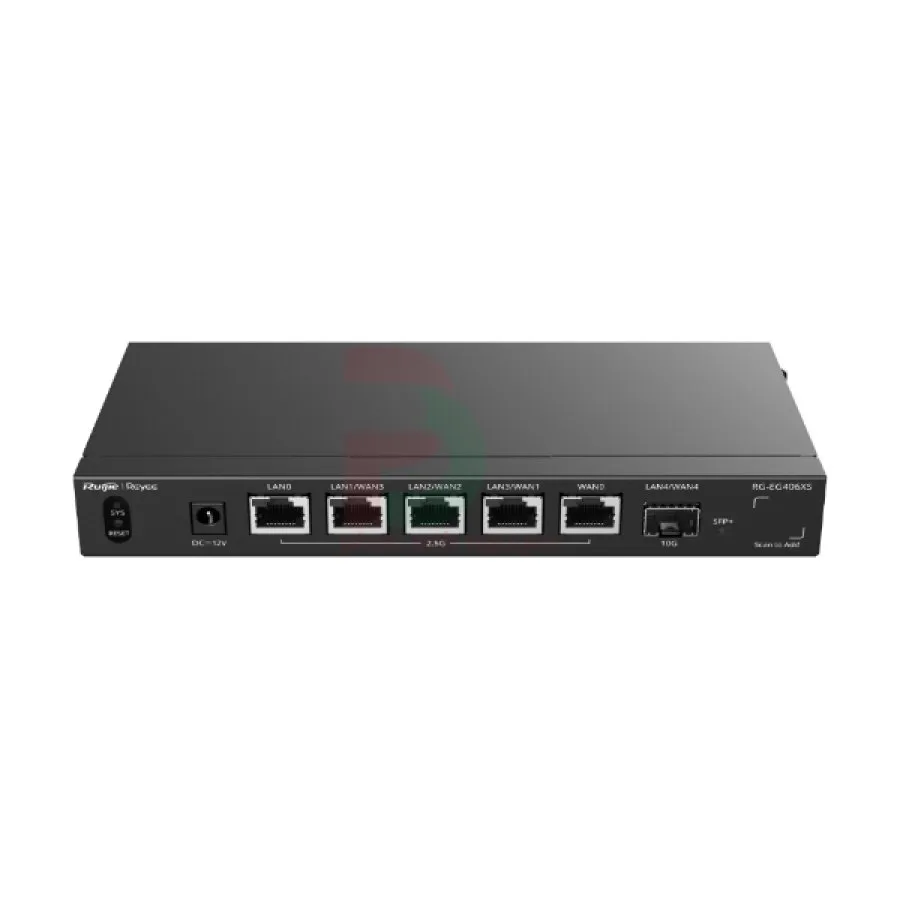 Router 05 cổng 2.5G + 01 cổng 10G Ruijie RG-EG406XS Router 05 cổng 2.5G + 01 cổng 10G Ruijie RG-EG406XS