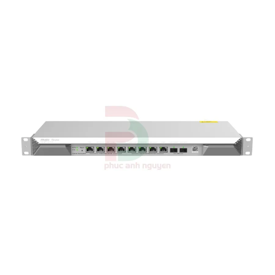 Cloud Managed Security Router hiệu năng cao 10 cổng Ruijie RG-EG1510XS Cloud Managed Security Router hiệu năng cao 10 cổng Ruijie RG-EG1510XS