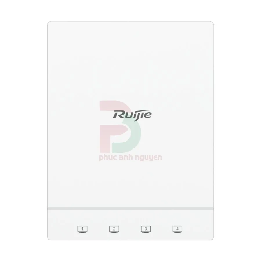 Thiết bị Access point wifi gắn tường Wi-Fi 6 Ruijie RG-AP180 Thiết bị Access point wifi gắn tường Wi-Fi 6 Ruijie RG-AP180