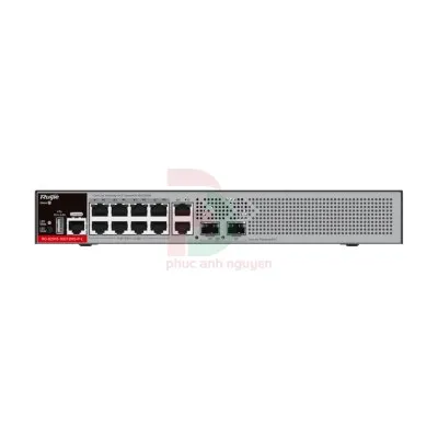 10-port 10/100/1000BASE-T PoE+2-port 2.5GE/1GE SFP Ruijie RG-S2915-10GT2MS-P-L