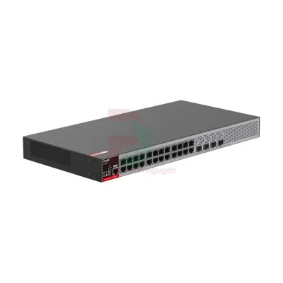24-port 10/100/1000BASE-T PoE + 4-port 2.5GE/1GE SFP Ruijie RG-S2915-24GT4MS-P-L