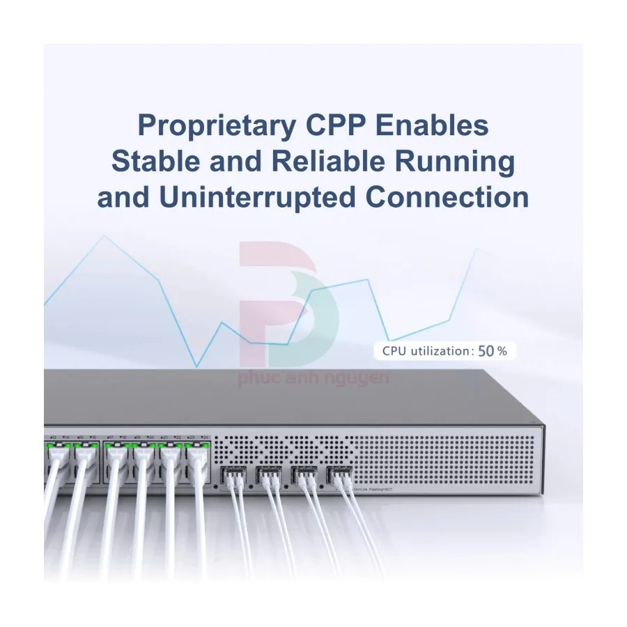 24-port 10/100/1000BASE-T PoE + 4-port 2.5GE/1GE SFP Ruijie RG-S2915-24GT4MS-P-L