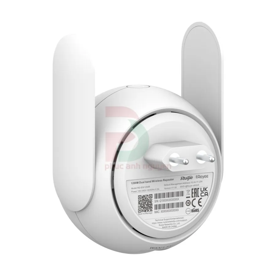 Bộ phát Smart Home WiFi Dual-band hỗ trợ Mesh Ruijie RG-EW1200R Bộ phát Smart Home WiFi Dual-band hỗ trợ Mesh Ruijie RG-EW1200R – ảnh 4