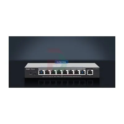 Switch PoE 9 cổng Gigabit Ruijie RG-ES209GC-P