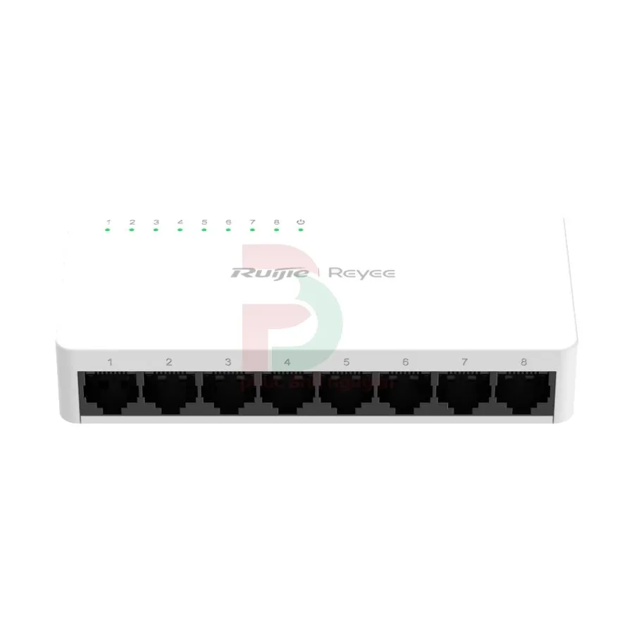 Unmanaged switch 8 cổng 10/100/1000 BASE-T Ruijie RG-ES08G-L Unmanaged switch 8 cổng 10/100/1000 BASE-T Ruijie RG-ES08G-L