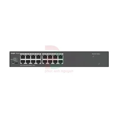 Unmanaged switch 16 cổng 10/100/1000 BASE-T Ruijie RG-ES116G-L