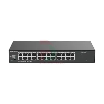 Unmanaged switch 24 cổng 10/100/1000 BASE-T Ruijie RG-ES124G-L