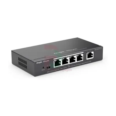 Layer 2 Smart Managed PoE Switch 5 Cổng 10/100/1000BASE-T Ruijie RG-ES205GC-P