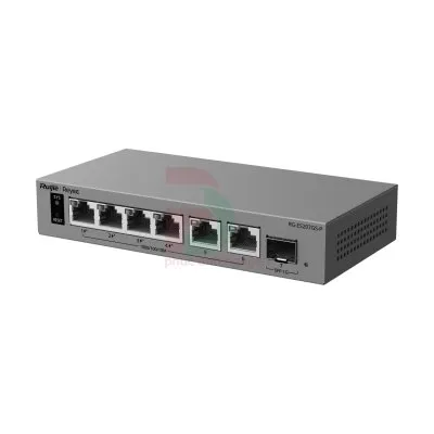 Switch Thông minh quản lý qua cloud 04 cổng Ruijie RG-ES207GS-P