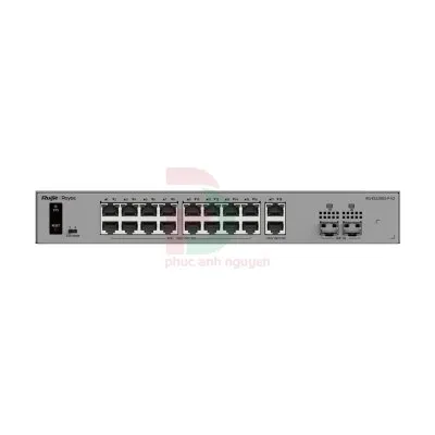 Switch PoE thông minh 20 cổng Ruijie RG-ES220GS-P-V2