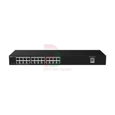 Layer 2 Smart Managed Switch 24 Cổng 10/100/1000BASE-T Ruijie RG-ES224GC-V2