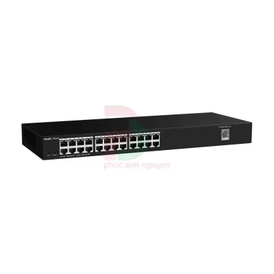 Layer 2 Smart Managed Switch 24 Cổng 10/100/1000BASE-T Ruijie RG-ES224GC-V2