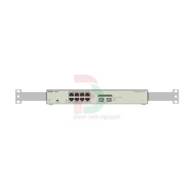 Layer 2 Smart Managed PoE Switch 8 Cổng 10/100/1000BASE-T Ruijie RG-NBS3100-8GT2SFP-P-V2