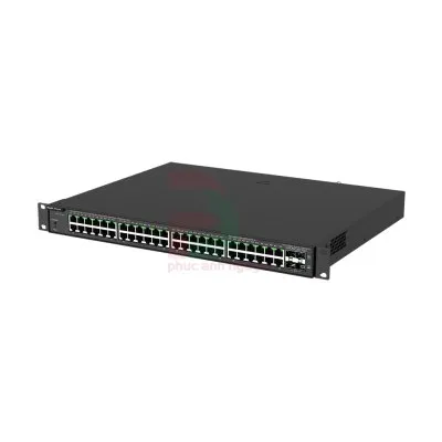 Layer 2 Smart Managed PoE Switch 48 Cổng 10/100/1000BASE-T Ruijie RG-NBS3100-48GT4SFP-P