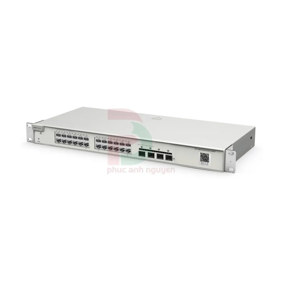 Layer 3 Smart Managed Switch 24 Cổng 10/100/1000BASE-T Ruijie RG-NBS5100-24GT4SFP Layer 3 Smart Managed Switch 24 Cổng 10/100/1000BASE-T Ruijie RG-NBS5100-24GT4SFP – ảnh 3