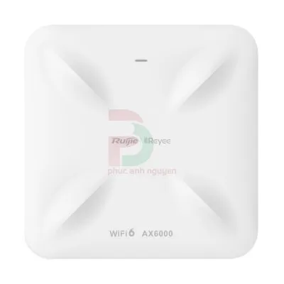 Thiết bị Access point WiFi 6 ốp trần Ruijie RG-RAP2260(H)