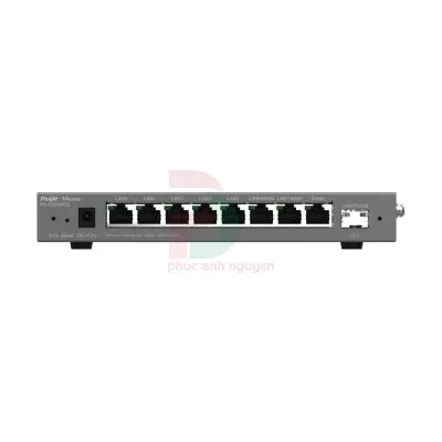 Smart Gateway hỗ trợ 1 cổng quang Ruijie RG-EG209GS