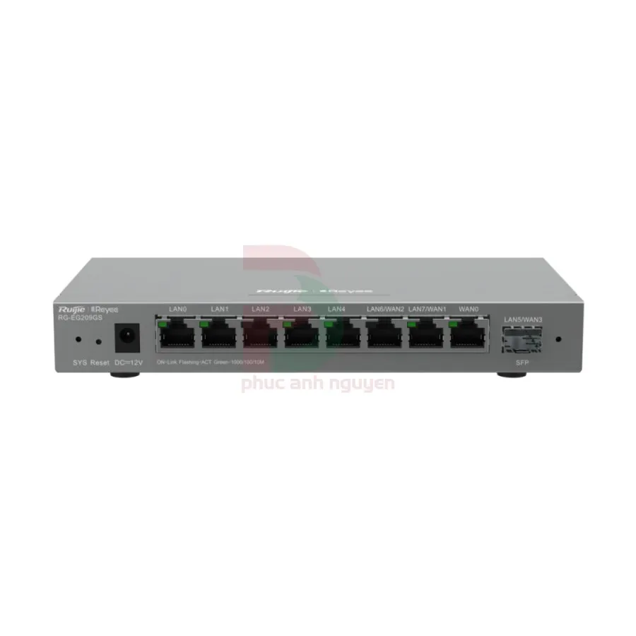 Smart Gateway hỗ trợ 1 cổng quang Ruijie RG-EG209GS Smart Gateway hỗ trợ 1 cổng quang Ruijie RG-EG209GS – ảnh 2