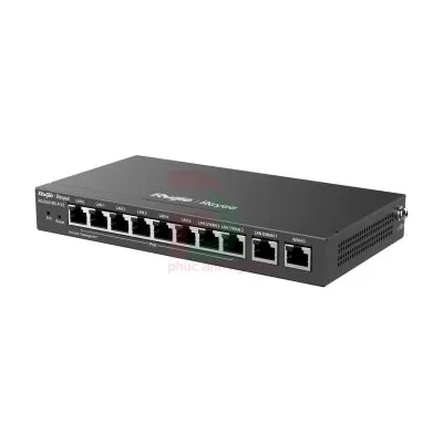 Smart Gateway tích hơp cấp nguồn PoE Ruijie RG-EG210G-P-V3
