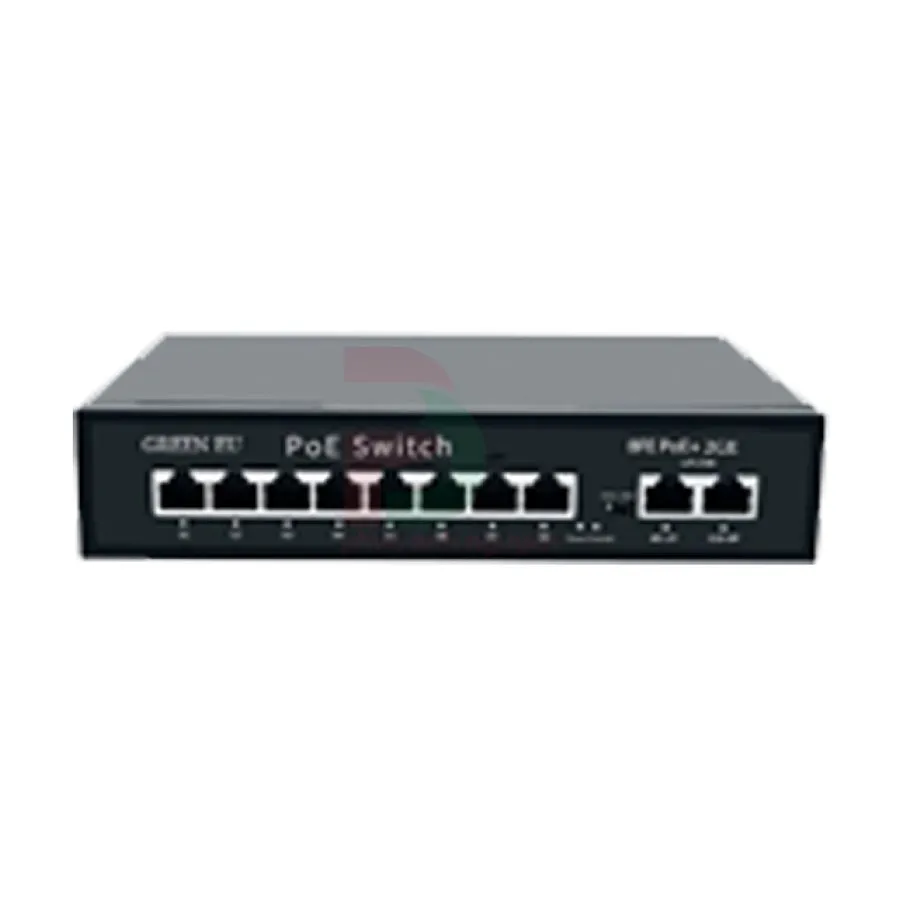 Switch PoE 8 cổng Green EU GR-S1710CG-PAN Switch PoE 8 cổng Green EU GR-S1710CG-PAN